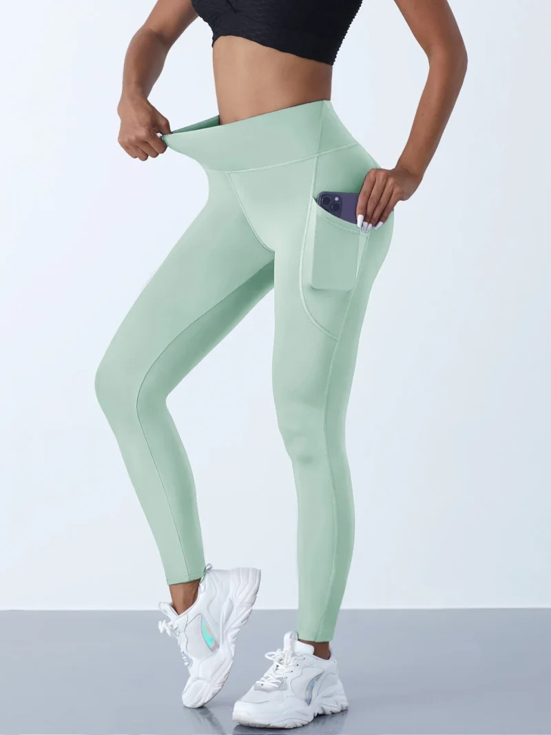 Womens High Waist Fitness Leggings - Image 13